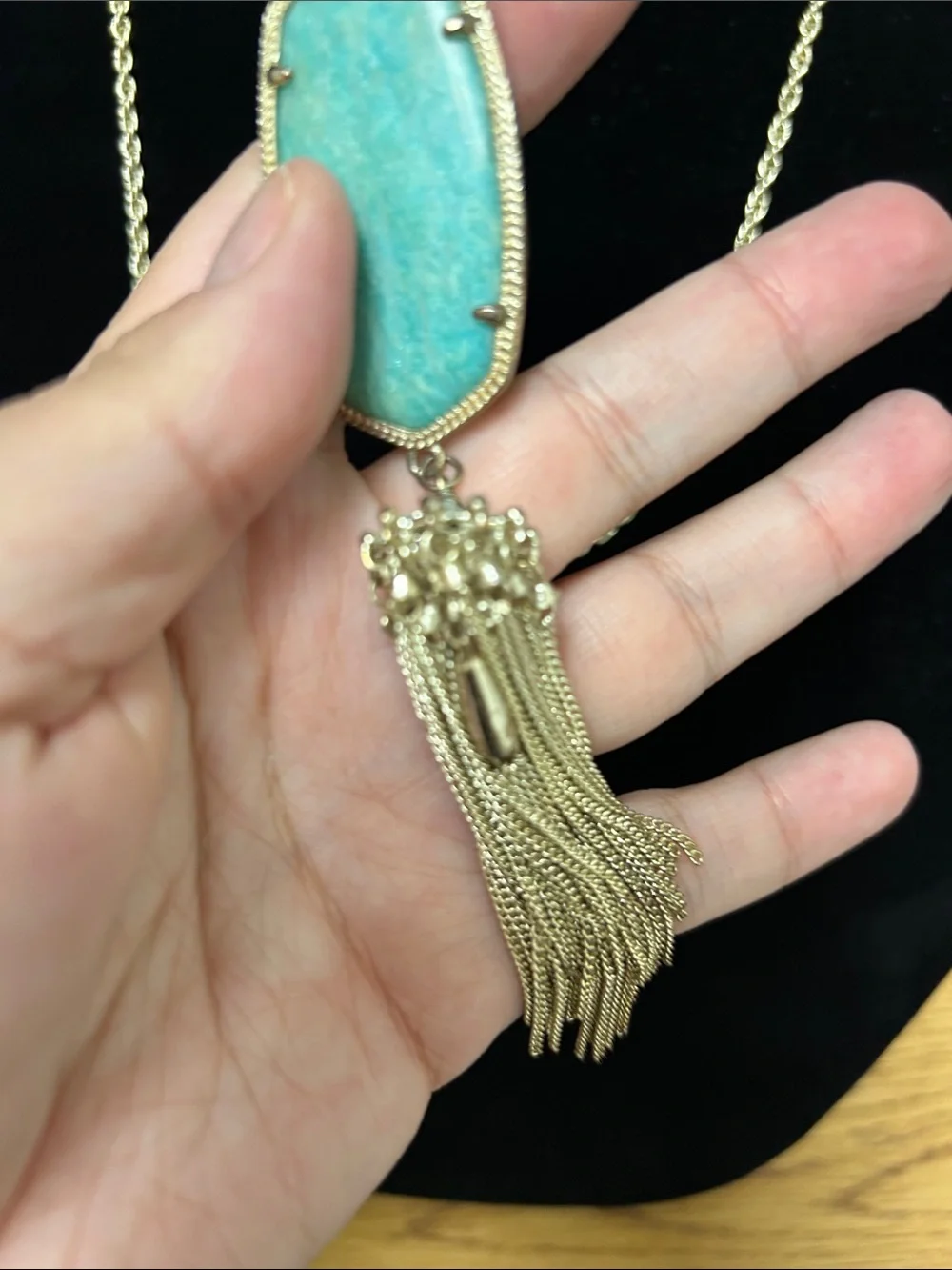 Kendra Scott Rayne tassel necklace